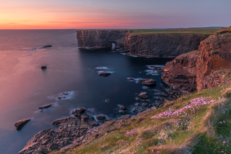 Kilkee Cliffs and Sea Arch, Co Clare