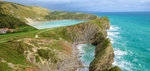 Stair Hole and Lulworth Cove, Jurassic Coast.
