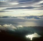 A15BX2 The Atlantic weather over the Sound of Gigha