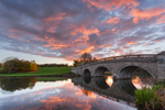 Blenheim Bridge Sunset