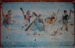 La Soledad, nave mural, Via Crucis