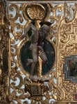 W transept, La Inmaculada Concepción altar, St. Simon (Peter)