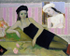 antoinette-and-a-detail-from-balthus-1994-oil-on-canvas-endre-roder