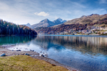 St. Moritz alpine view