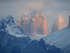 Part of the Cuerno de Hornos range at sunset
