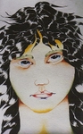 Gary (watercolour) © Rowan Taliesin 1983