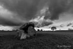 Storm clouds over Giants Ring, Belfast
