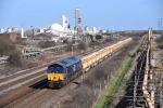 JL - 22.3.23 66421 6N68 Redcar - Tyne, Grangetown