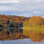 Hammond River Autumn Foliage Fall Colors New Brunswick Canada