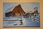 Famous More Barn Steamboat - Canvas