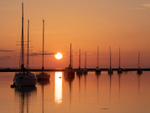Keyhaven sunrise - D75_8670-HDR