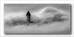 Wallace Monument emerging from mist
