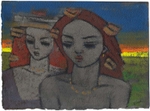 Evening 27 x38 cm