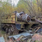 Pripyat Vehicle Graveyard