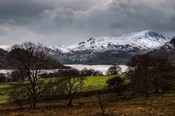 Snow over Ullswater