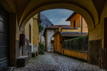 Under the arch