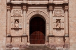 Façade, lower tier & portal