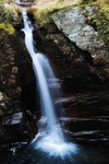 Waterfalls in the valley of Glen Nevis