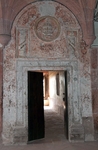Upper story convent portal