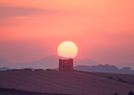 Burt Castle Sunset