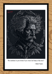 Mark Twain Illustration Paintings by Paul Duddell 138-07-2025