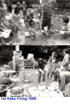 Raku Firing 1986