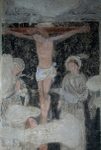 Baptistry mural, Crucifixion