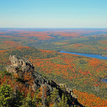 Mount Sagamook Autumn Vista New Brunswick Canada