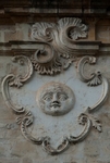 Bell-tower relief, sun relief