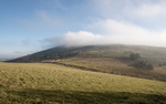 4695 Corndon Hill in mist
