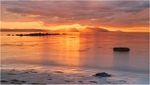 Golden rays over Arran