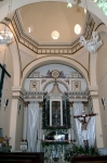 El Calvario, sanctuary & high altar