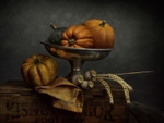 Still Life with Gourds