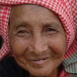 Smiling Lady Cambodia