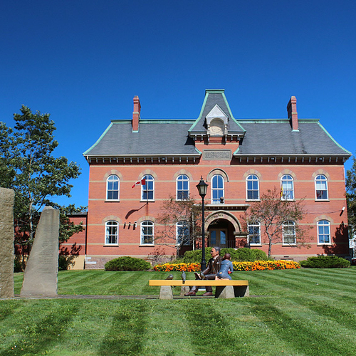The Kings County Court House was completed in 1872 and is located at 6