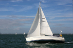 150627 MOON FLEET SAILING POOLE BAVARIA CRUISER GBR 3495L WT7A1683_S