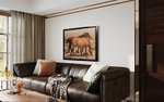 Wind River Buddies - 48x60 Framed Canvas 2
