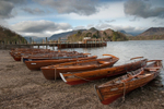 Rowing Boats on Derwentwater.