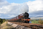 JL - 12.10.19 LMS 'Pacific' 6201 'PE' 1Z87 Carlisle - Euston, Ormside
