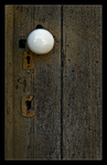 White Doorknob