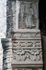 Façade portal, left capital & archivolt intrados