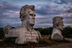 President Heads (Croaker, VA) | Andred Jackson and Abraham Lincoln