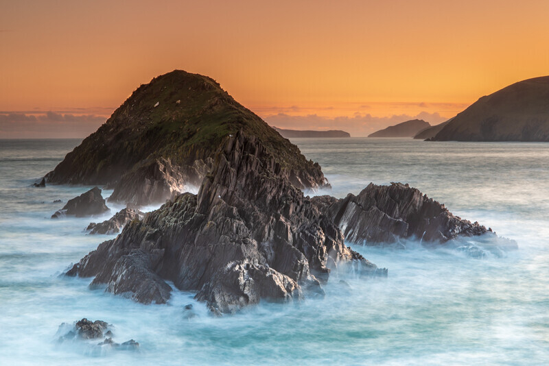 Liúir Island from Dunmore Head, Co Kerry
