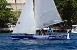 Bequia Youth Sailors at a local regatta held at Young Island