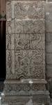 Façade portal, right pilaster