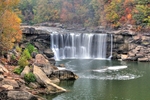 corbon falls in the fall..