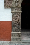 Façade portal, left pilaster & impost