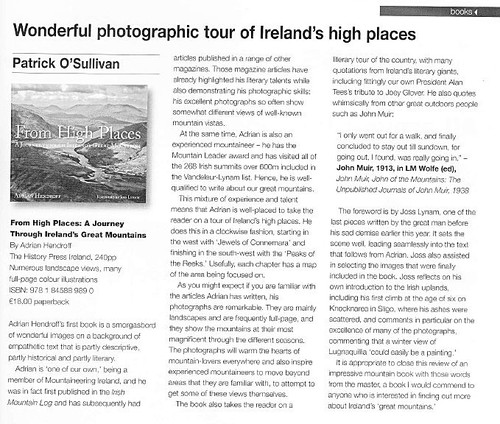 Information on Irish Mountain Log can be found here:
http://www.mountaineering.ie/membersandservices/viewdetails.asp…