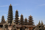 Meru towers at Besakih Temple, Bali