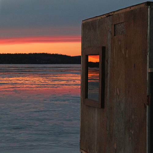 Last light along the Kennebecasis River @ Rothesay, NB.